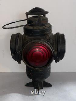 Armspear Manufacturing New York 4-Way Switch Railroad Marker Train Light Lamp
