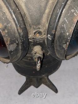 Armspear Manufacturing New York 4-Way Switch Railroad Marker Train Light Lamp