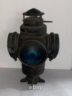 Armspear Manufacturing New York 4-Way Switch Railroad Marker Train Light Lamp