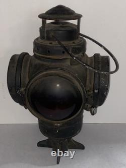 Armspear Manufacturing New York 4-Way Switch Railroad Marker Train Light Lamp