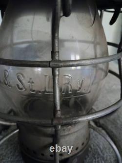 Armspear Mfg Co M. & St. L R. V. Railroad Train Lantern
