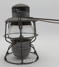 Armspear Mfg Vintage Railroad Lantern withClear Globe
