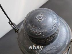 Armspear New York 1925 Adlake CNX Kero Cobalt Blue Railroad Lantern 14 3/4