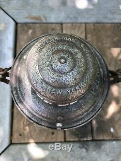 Armspear P & R. R. R Railroad Lantern with RARE Tall Red Flashed P & R R R Globe