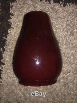 Armspear P & R. R. R Railroad Lantern with RARE Tall Red Flashed P & R R R Globe