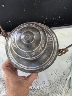 Armspear RR Kerosene Lantern Signal Lamp Clear Globe New York