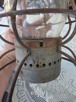 Armspear RR Kerosene Lantern Signal Lamp Clear Globe New York