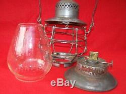 B. R. &p. Ry. Dietz 39 Standard Bell Bottom Railroad Lantern-all Original