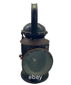 B. R railway lamp Guard lantern signal Original B. R. W Bladon B'ham Prop Interior