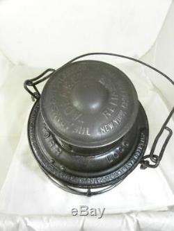 BALTIMORE & OHIO LOCO RAILROAD LANTERN Clear Cast B&ORR Lantern Globe