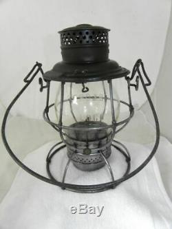 BALTIMORE & OHIO LOCO RAILROAD LANTERN Clear Cast B&ORR Lantern Globe