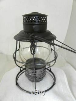 BALTIMORE & OHIO LOCO RAILROAD LANTERN Clear Cast B&ORR Lantern Globe