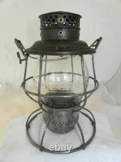 BALTIMORE & OHIO RAILROAD LANTERN Clear Cast B&ORR Lantern Globe