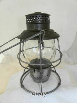 BALTIMORE & OHIO RAILROAD LANTERN Clear Cast B&ORR Lantern Globe