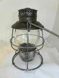 BALTIMORE & OHIO RAILROAD LANTERN Clear Cast B&ORR Lantern Globe