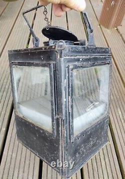 BR (M) British Rail Midland Railway Lantern Lamp Vintage
