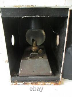 BR W Railway signal lamp. Ralwayana. British rail lamp. Railway lamp