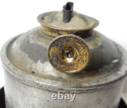 BRASS top CHICAGO MILWAUKEE ST. PAUL RAILROAD LANTERN cast globe pat 85