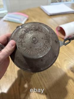 Baltimore & Ohio B&O Railroad Dressel Lantern RARE ADLAKE Orange Globe Lens