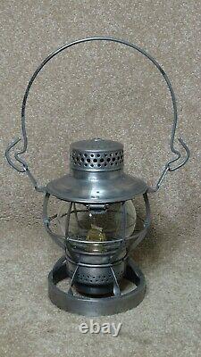 Baltimore & Ohio Engineers Cab Railroad Lantern With Weighted Base (31)