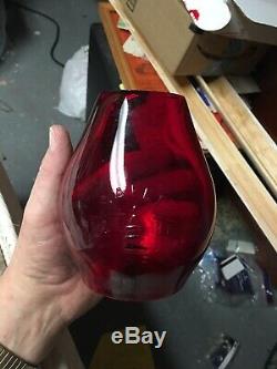 Baltimore and Ohio Railroad B&O Loco Lantern with Red Cast Safety First Logo Globe