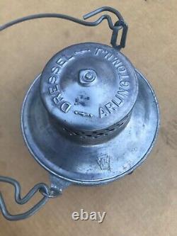 Blue globe PRR Dressel railroad lantern Pennsylvania Railroad nice condition