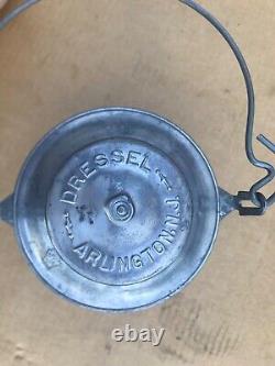 Blue globe PRR Dressel railroad lantern Pennsylvania Railroad nice condition