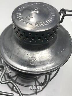 Blue globe PRR Dressel railroad lantern Pennsylvania Railroad nice condition