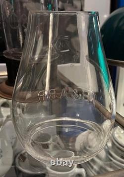 Boston & Albany Railroad Clear Cast Corning Tall Globe with Extended Base