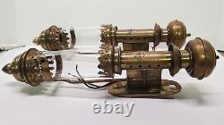 Brass LB & SCR Railway (England) Train Carriage Wall Lamps