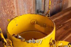 Bright Yellow Dolchi Railway Metal Lamp