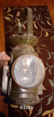 British Railroad Lantern Taillight Tri-Color, Guard, Signal Lamp. Niiiiice