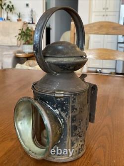 British Railway Br Kerosene Switchman 3 Aspect Signal Lantern Sherwoods Ltd Bham