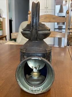 British Railway Br Kerosene Switchman 3 Aspect Signal Lantern Sherwoods Ltd Bham