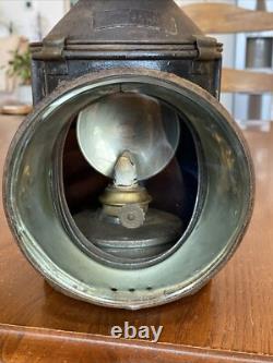British Railway Br Kerosene Switchman 3 Aspect Signal Lantern Sherwoods Ltd Bham
