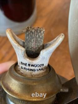 British Railway Br Kerosene Switchman 3 Aspect Signal Lantern Sherwoods Ltd Bham