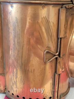 British Railway Lantern, Made By BLADON B'HAM
