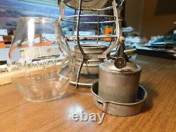 Burlington Route Railroad Lantern Adams &westlake Company The Adams Br 1886