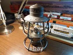 Burlington Route Railroad Lantern Adams &westlake Company The Adams Br 1886