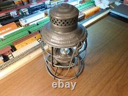 Burlington Route Railroad Lantern Adams &westlake Company The Adams Br 1886