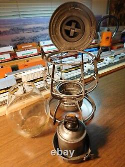 Burlington Route Railroad Lantern Adams &westlake Company The Adams Br 1886