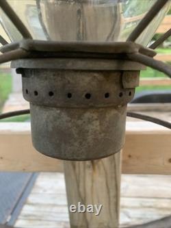 C. C. C. & St. L Railroad Lantern WithClear Cast Globe