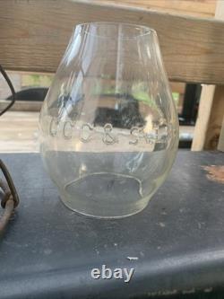 C. C. C. & St. L Railroad Lantern WithClear Cast Globe