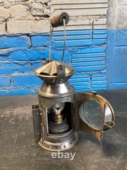 C. Eastgate &sons 1956 British Military Issue Railroad Signal Lantern/lamp Ja2348