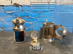 C. Eastgate &sons 1956 British Military Issue Railroad Signal Lantern/lamp Ja2348