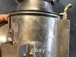C. Eastgate &sons 1956 British Military Issue Railroad Signal Lantern/lamp Ja2348
