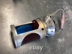 C. Eastgate &sons 1956 British Military Issue Railroad Signal Lantern/lamp Ja2348