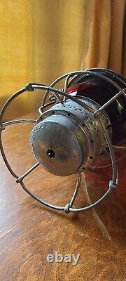 C&O Adlake Railroad lamp Asking $200 OBO, ACL Kopp Red Globe, Free Shipping