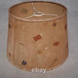 C. P. Huntington Locomotive Railroad Table Lamp Fiberglass Shade 20.5x12x12