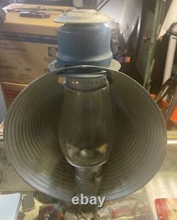 C. T. Ham Mfg Co No. 20 15 Inspectors Railroad Lantern Antique Kerosene Oil